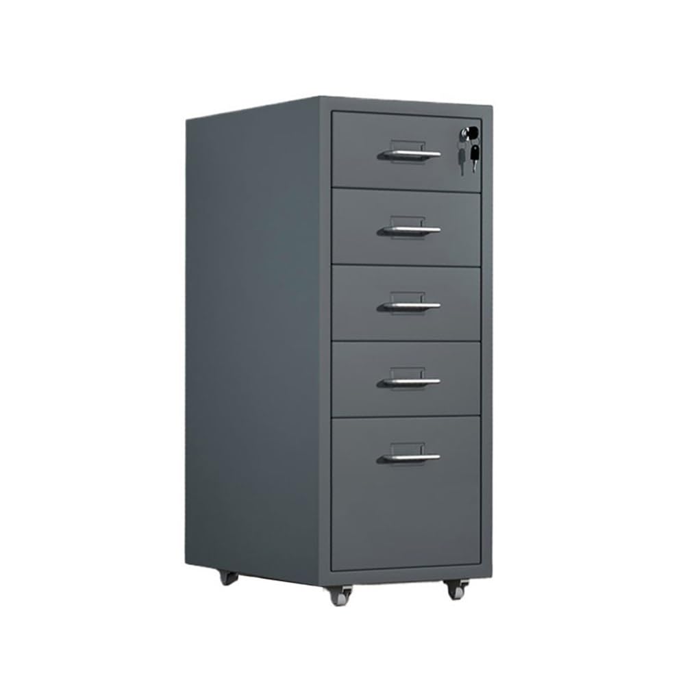 uhyOHF 5-Tier Heavy-Duty Steel Filing & Storage Cabinet