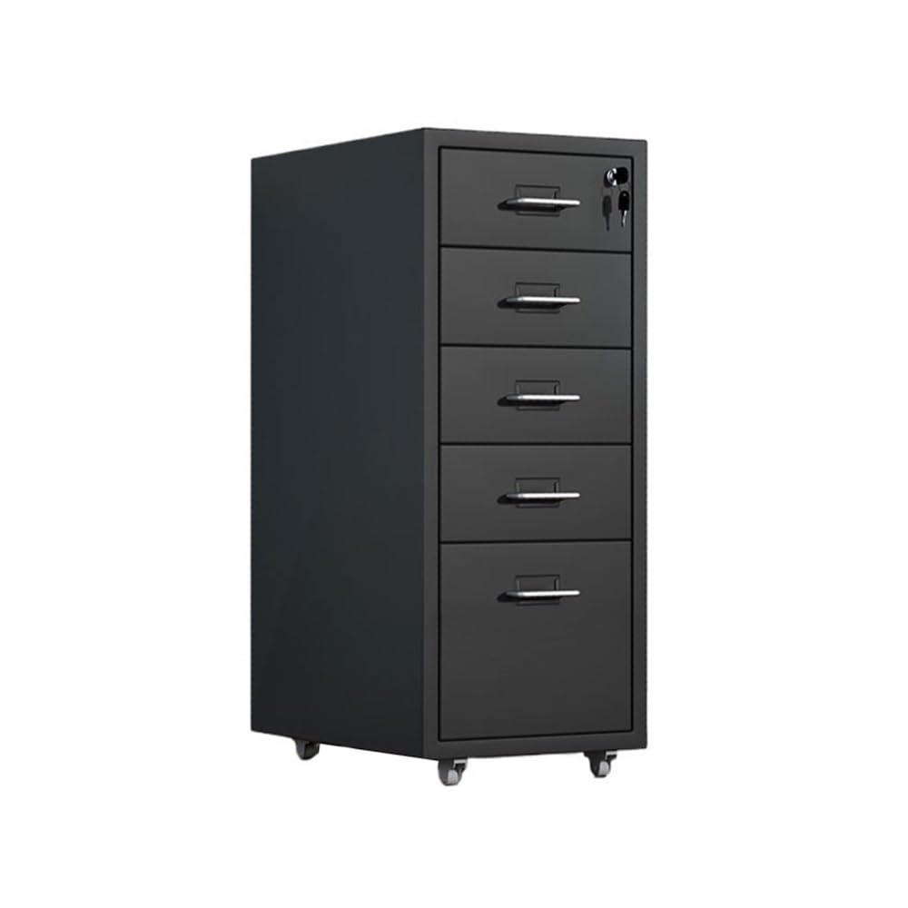 uhyOHF 5-Tier Heavy-Duty Steel Filing & Storage Cabinet
