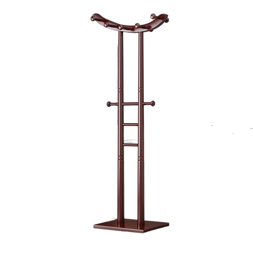 Wooden Freestanding Coat Rack for Bedroom & Entryway