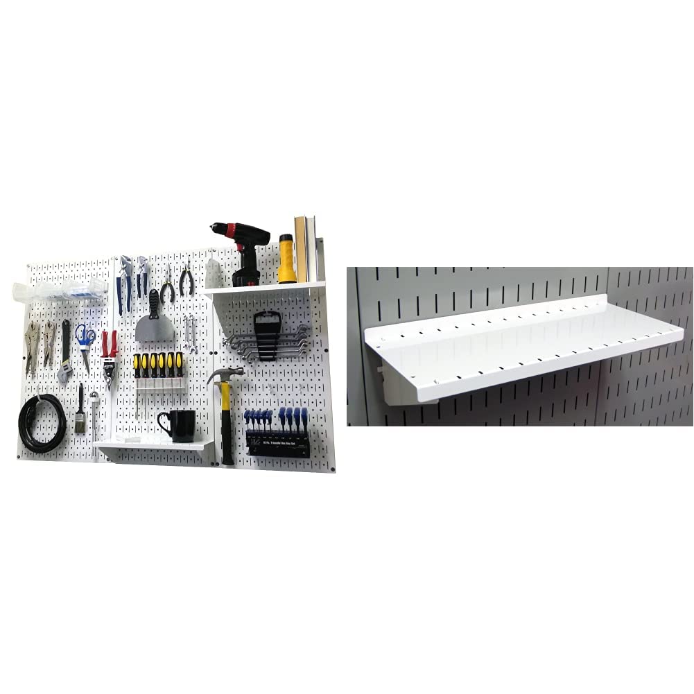 Wall Control Metal Workbench Tool Organizer System