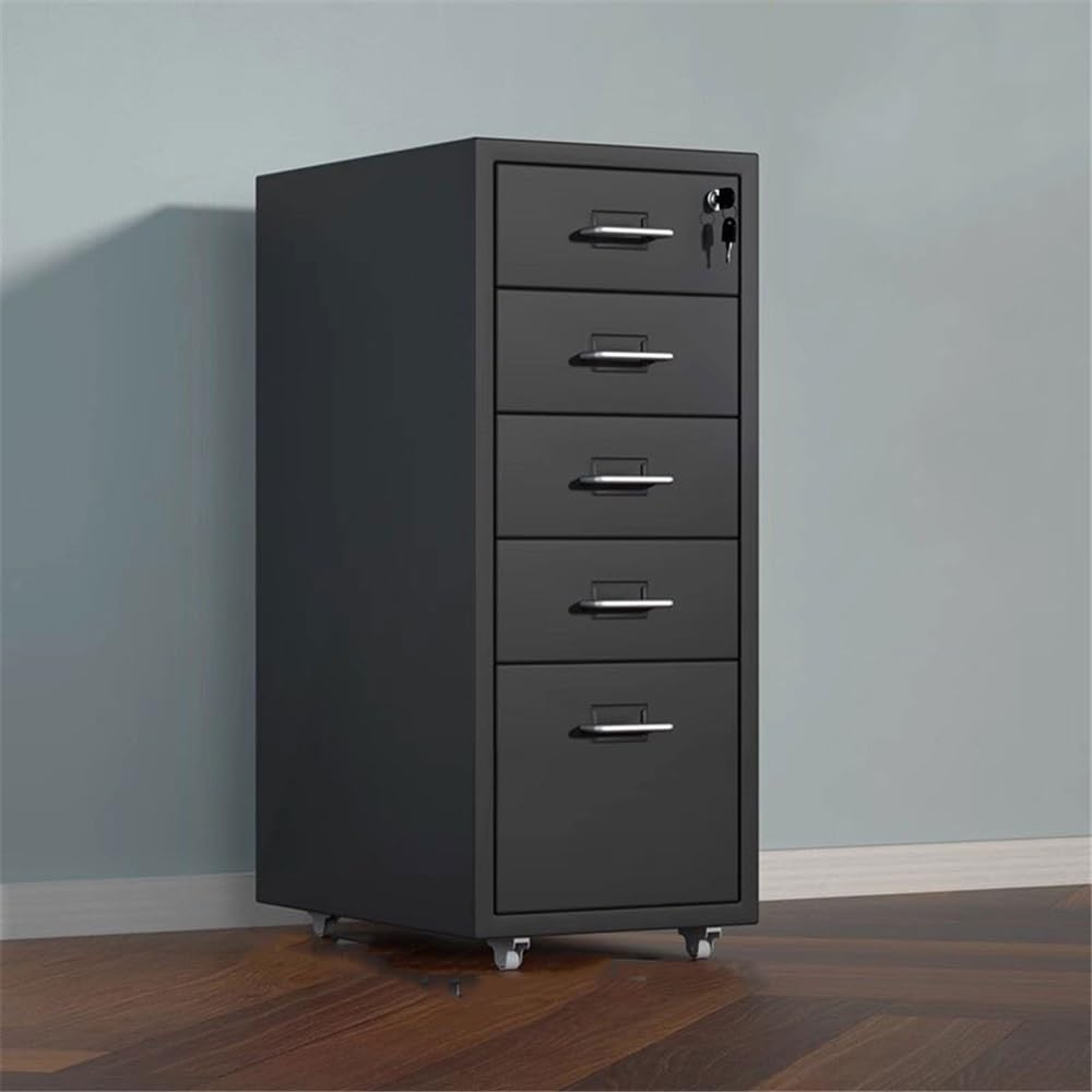 uhyOHF 5-Tier Heavy-Duty Steel Filing & Storage Cabinet