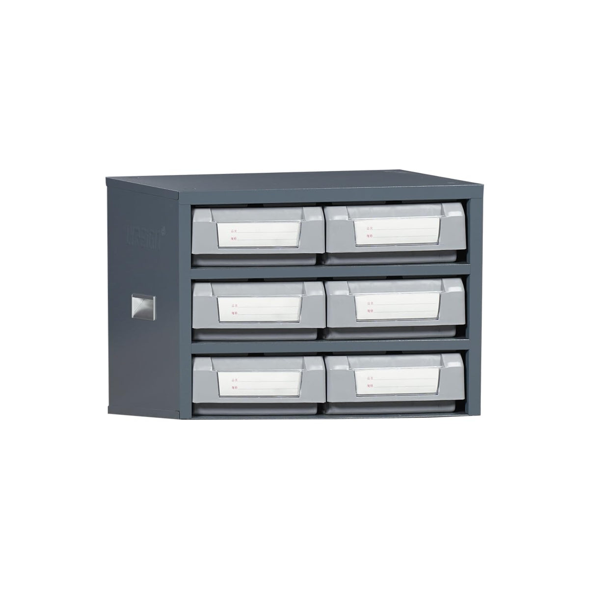 LYREIGN Drill Bit Storage Dispenser Cabinet, 1/16"–1/2"