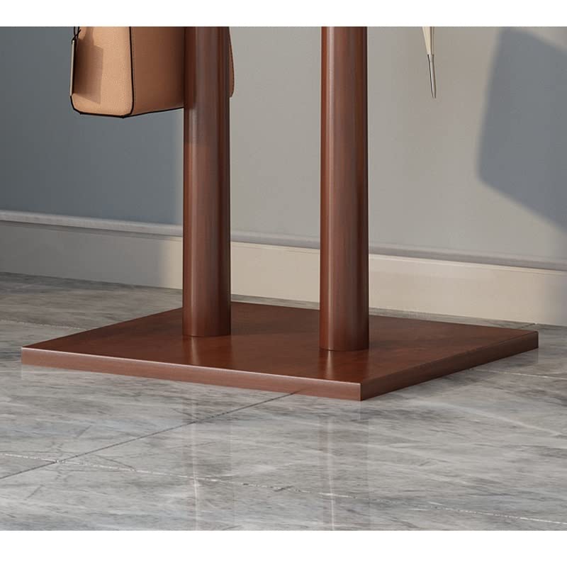 Wooden Freestanding Coat Rack for Bedroom & Entryway