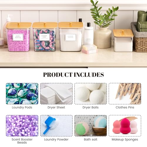 HomePekite Laundry Pod Storage Container & Organizer