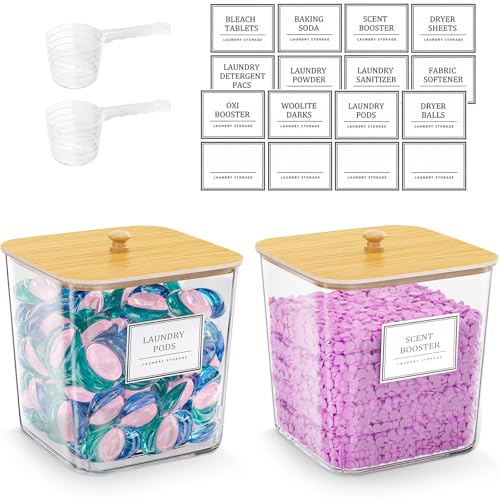 HomePekite Laundry Pod Storage Container & Organizer