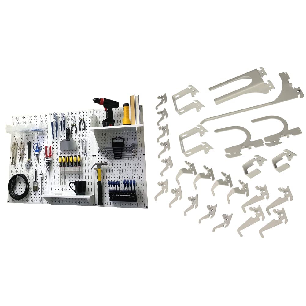 Wall Control Metal Workbench Tool Organizer System
