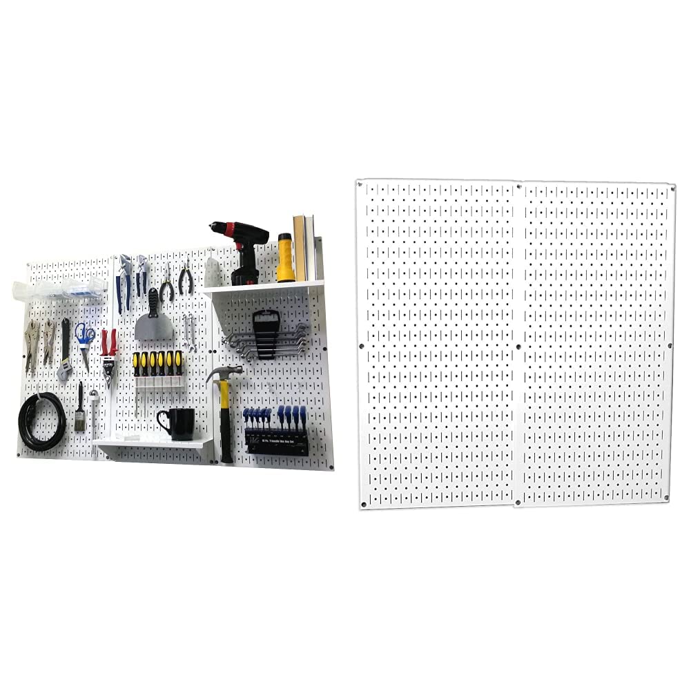 Wall Control Metal Workbench Tool Organizer System