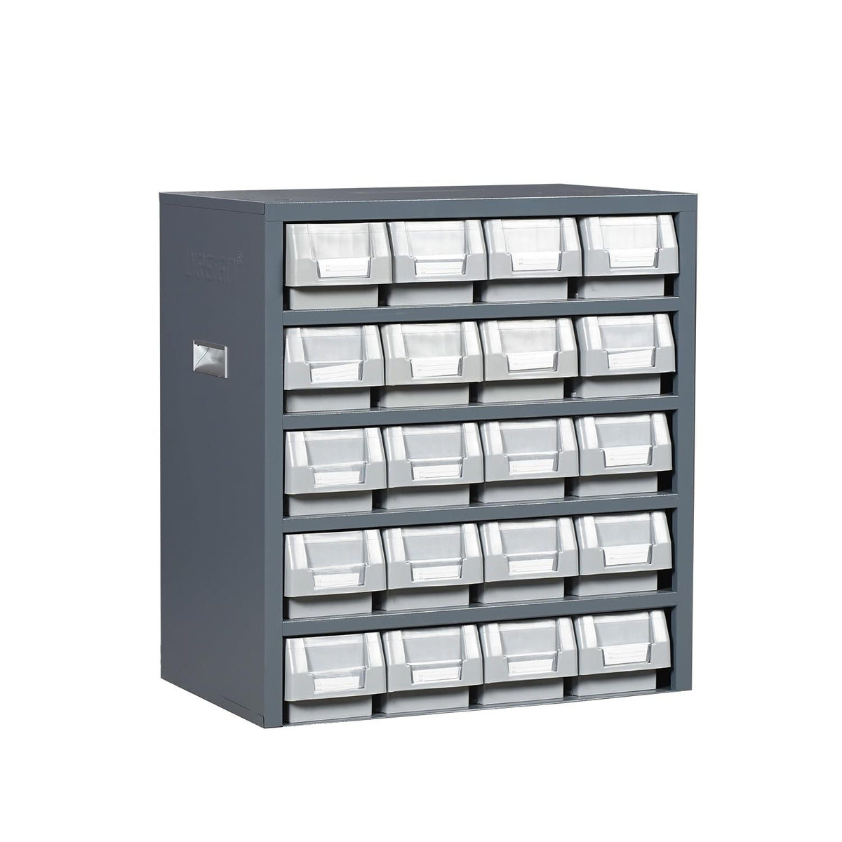 LYREIGN Drill Bit Storage Dispenser Cabinet, 1/16"–1/2"