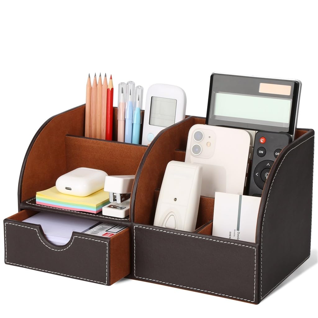 GVRMLDF 6-Piece Office Desk Organizer & File Tray Set