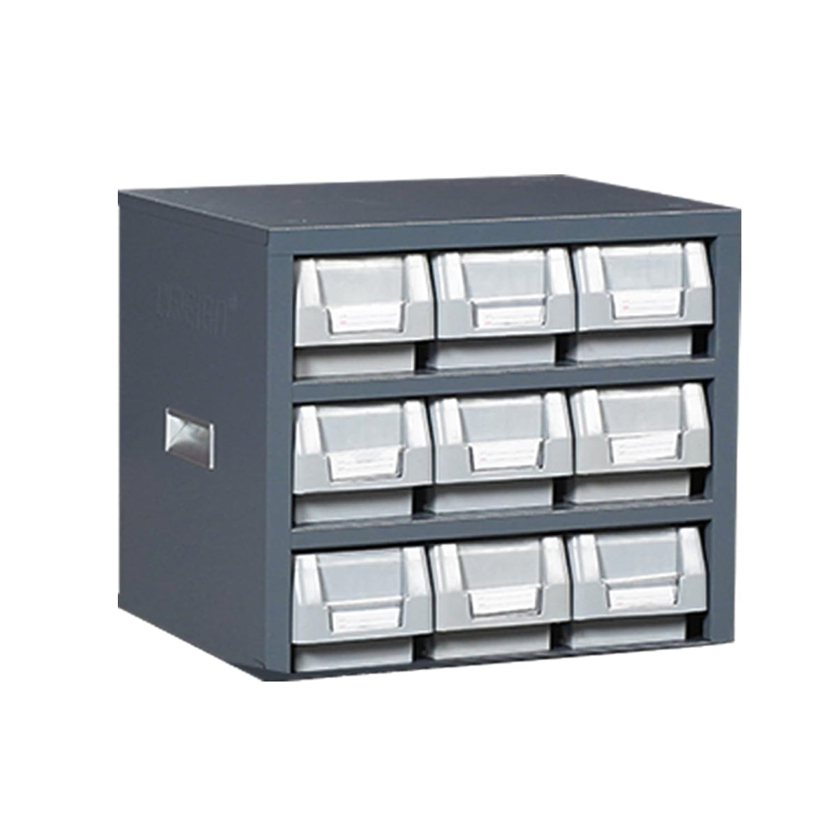 LYREIGN Drill Bit Storage Dispenser Cabinet, 1/16"–1/2"