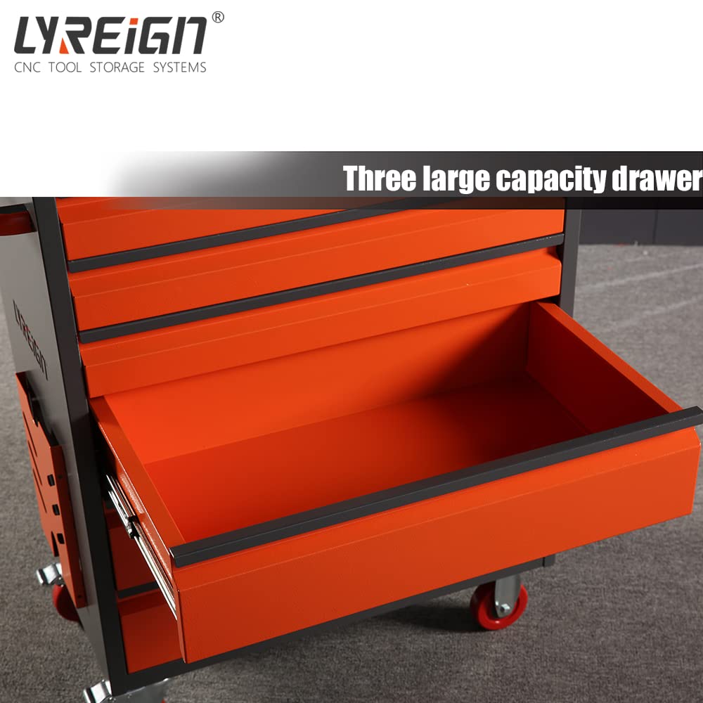 LYREIGN Drill Bit Storage Dispenser Cabinet, 1/16"–1/2"