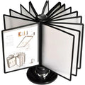 360° Rotating A4 Desktop Document Holder with 20 Panels
