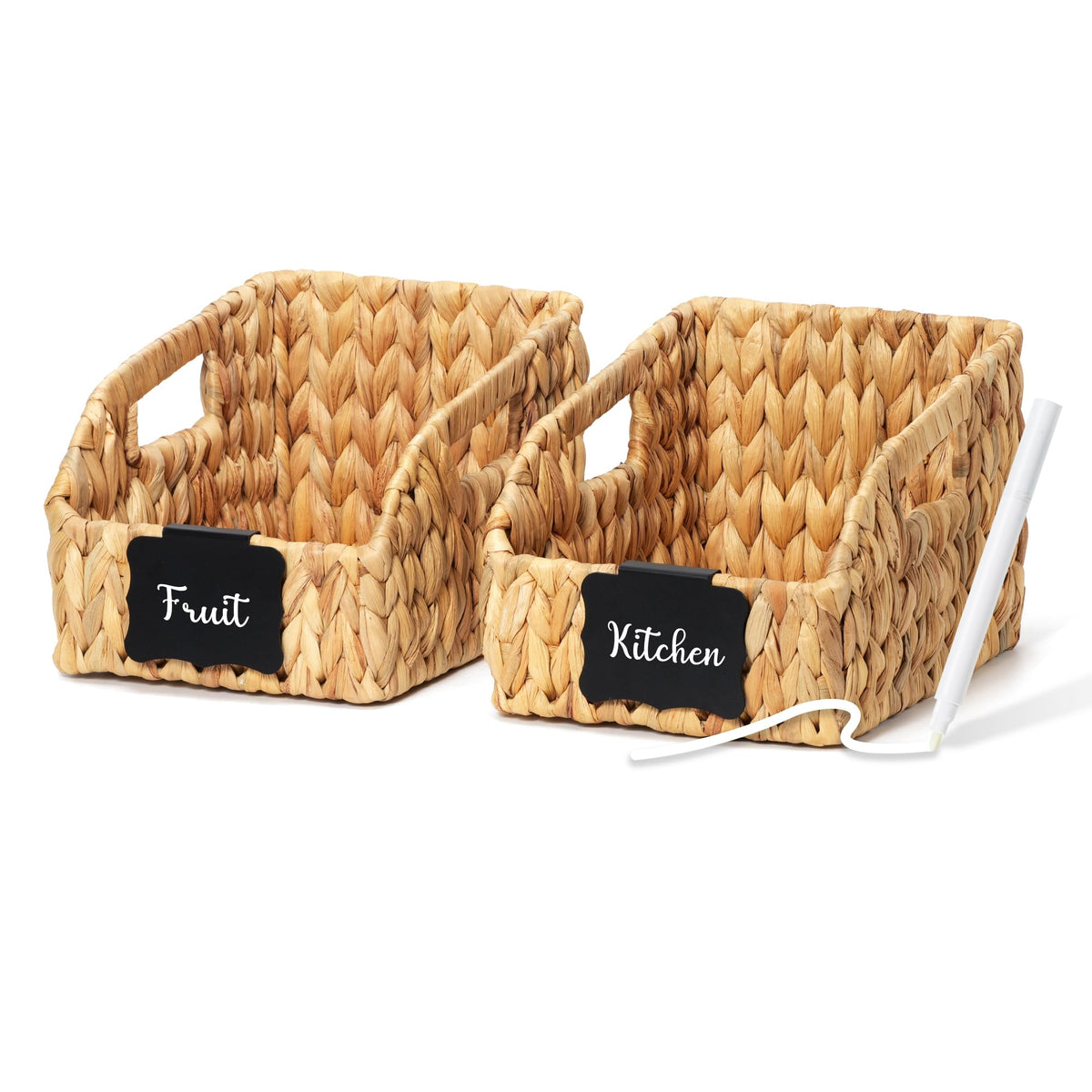 Stylave Wicker Baskets for Organizing 3 Pack