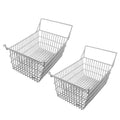 FTVOGUE Wire Freezer Storage Baskets with Handles