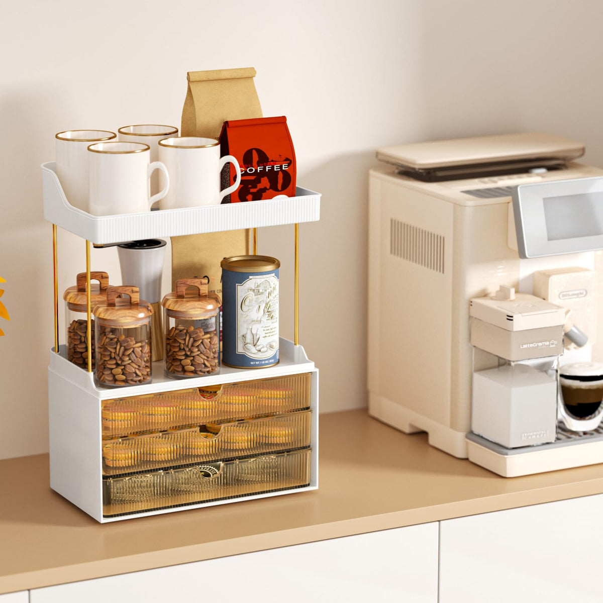 Versatile Makeup, Perfume & Bathroom Counter Organizer