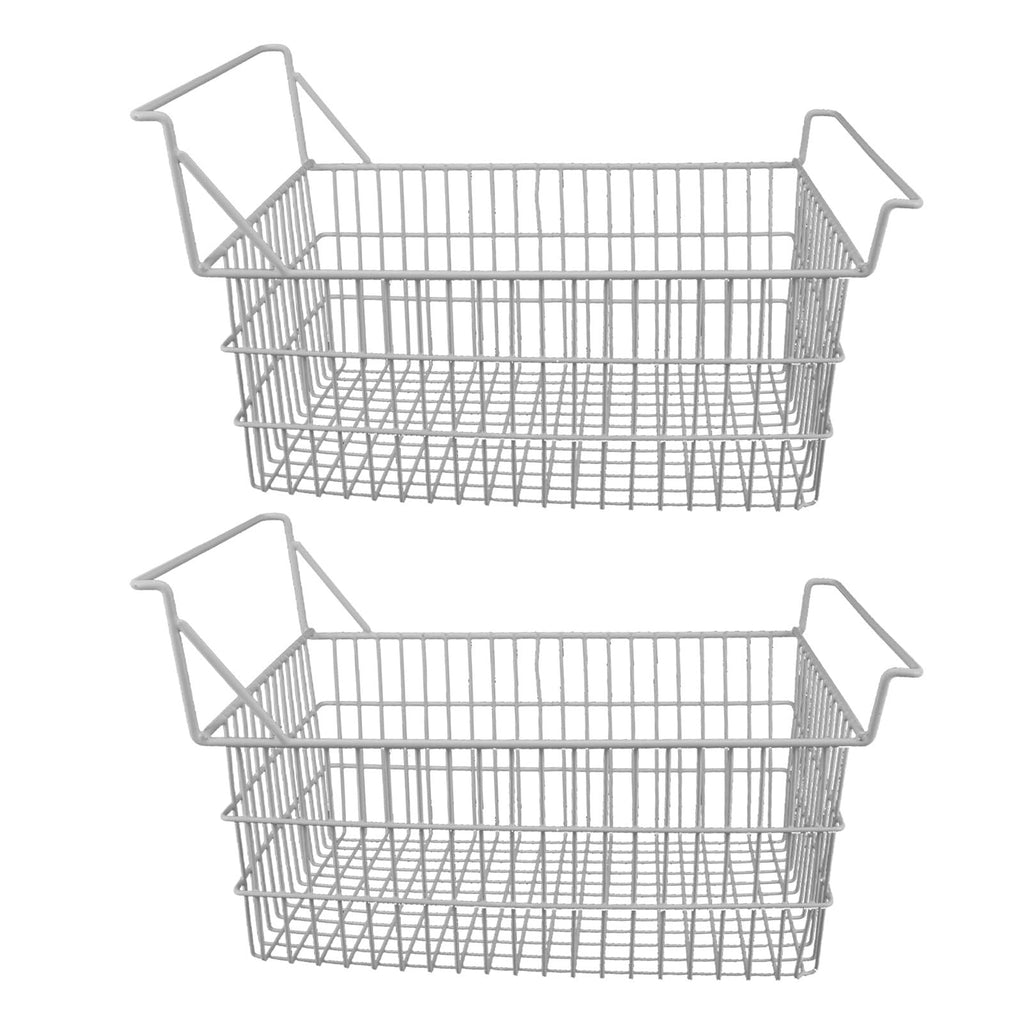 FTVOGUE Wire Freezer Storage Baskets with Handles