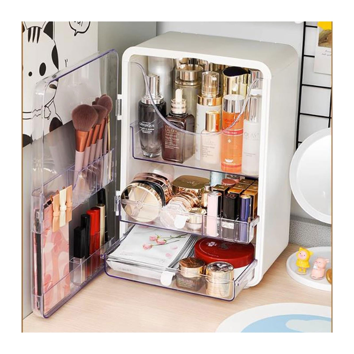 IFGSEQQQ Makeup & Skincare Organizer with Drawers
