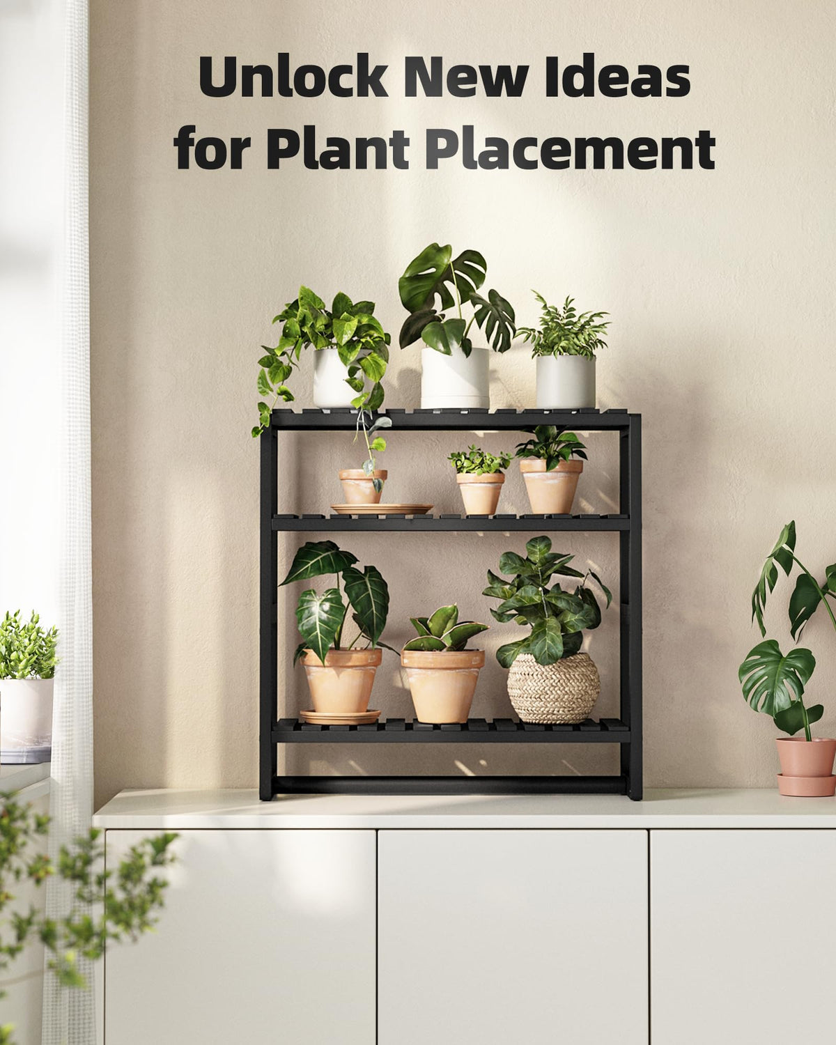 Galood 3-Tier Bamboo Over-Toilet Bathroom Storage Shelf