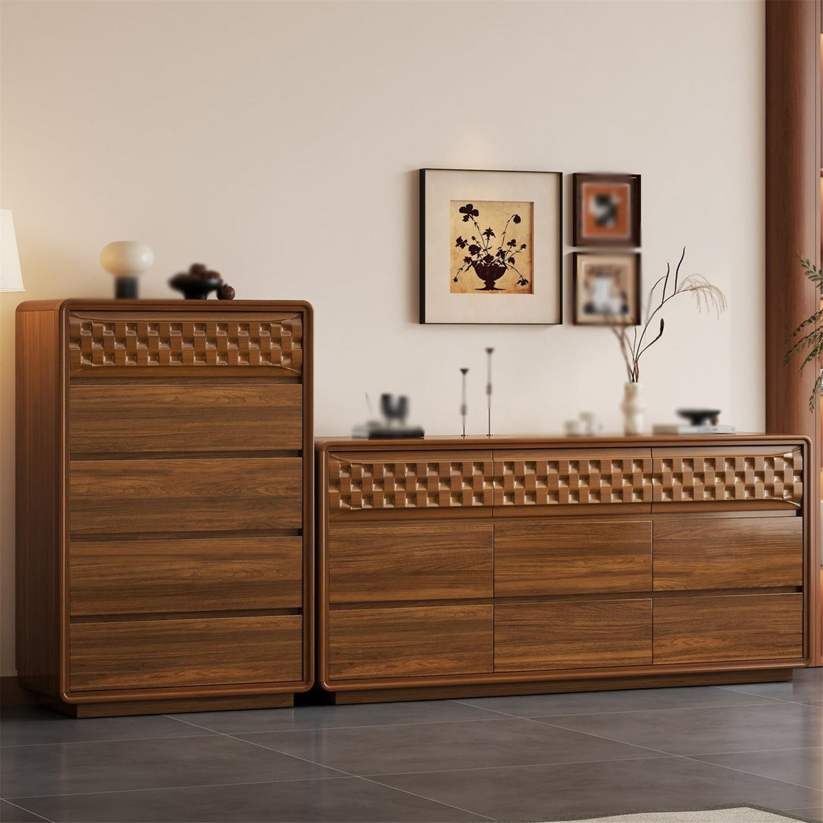 9-Drawer Storage Organizer Cabinet for Closet & Bedroom