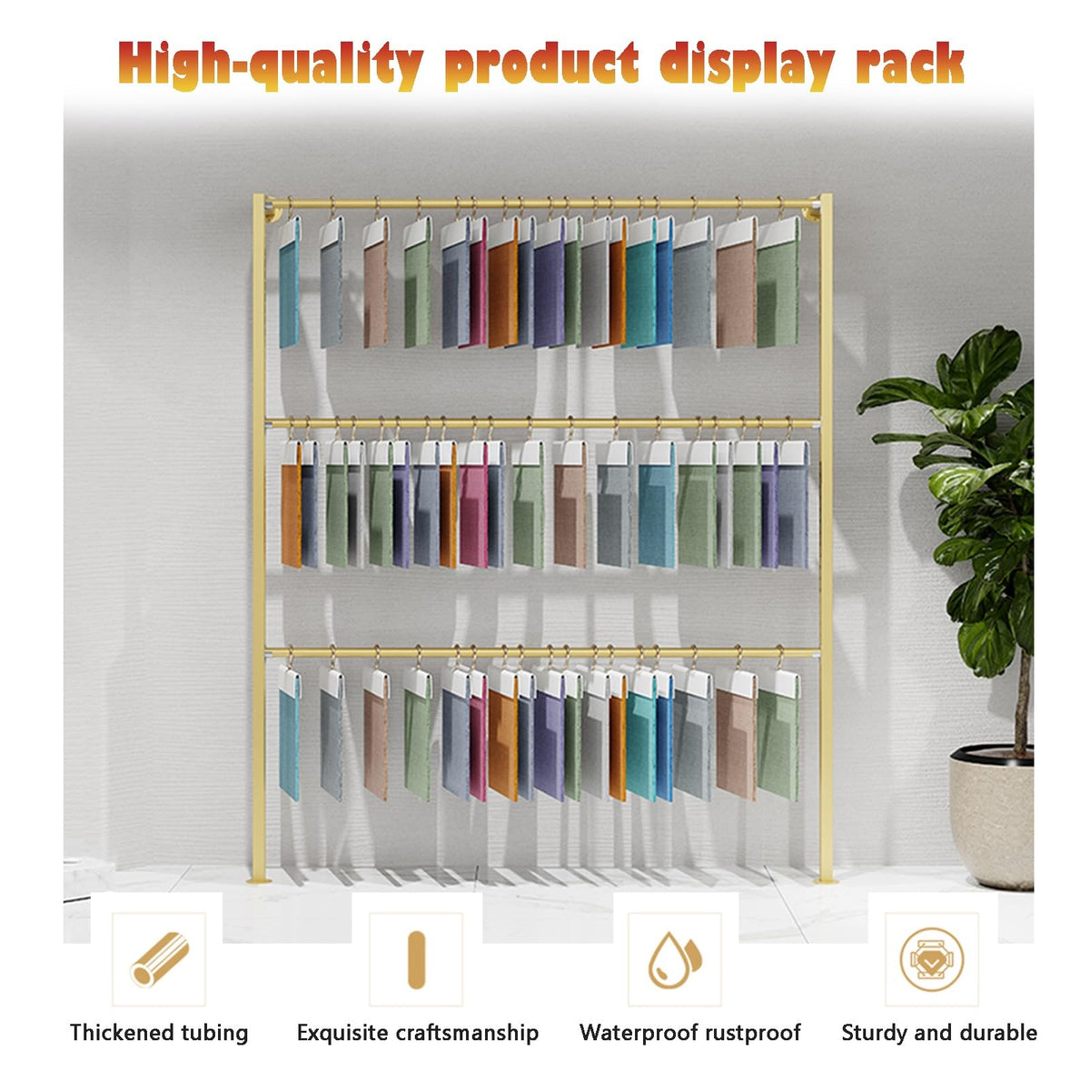 Adjustable Multi-Layer Textile & Rug Storage Hanger