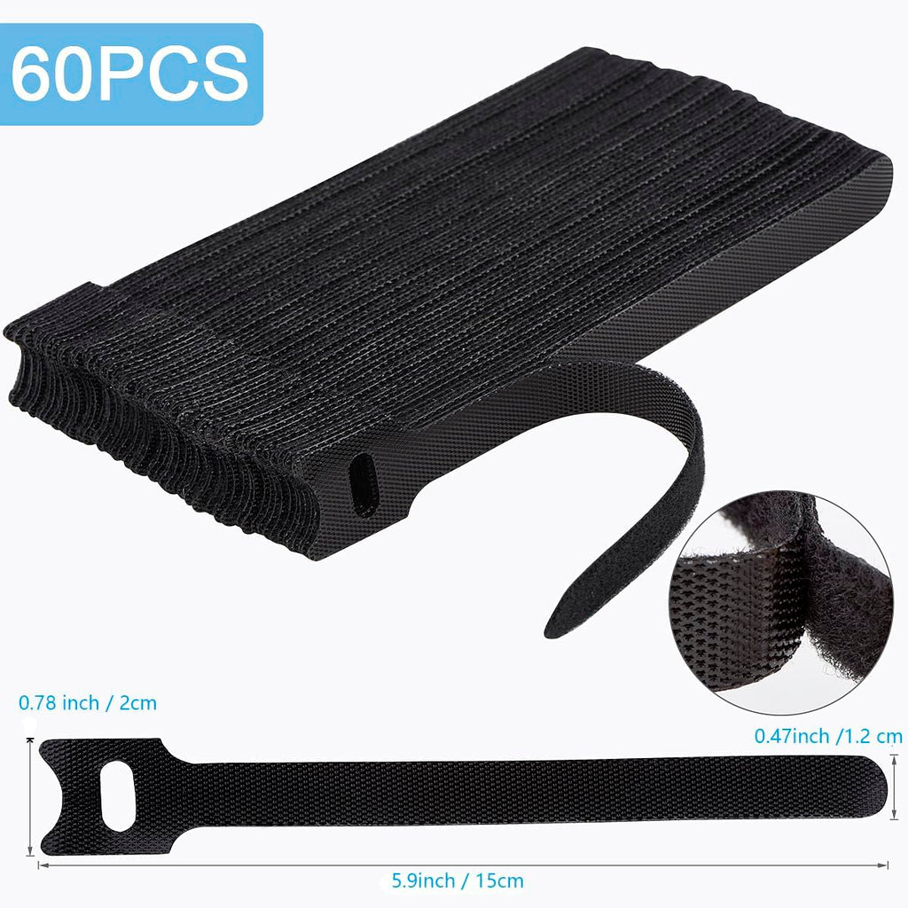 Nettbe Adjustable Cable Ties & Cord Organizer Straps