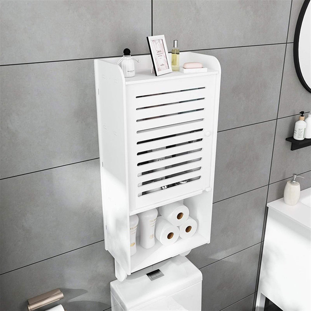 Waterproof Wall-Mounted Over-Toilet Bathroom Storage Cabinet