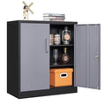Letaya Metal Storage Cabinet with Doors & Shelves