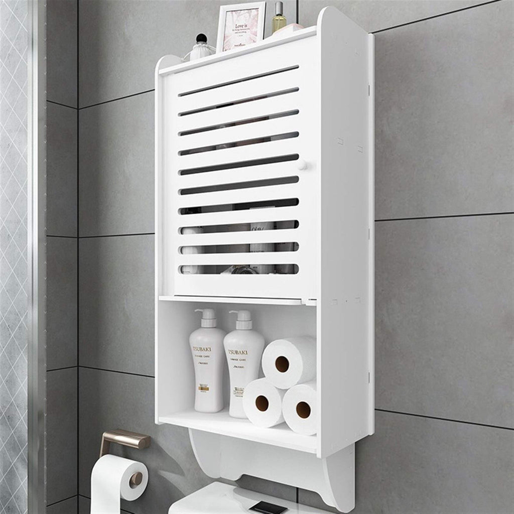 Waterproof Wall-Mounted Over-Toilet Bathroom Storage Cabinet