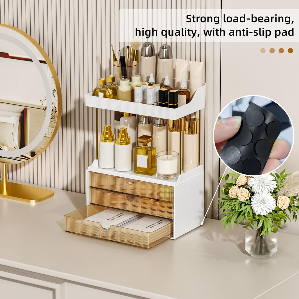 Versatile Makeup, Perfume & Bathroom Counter Organizer