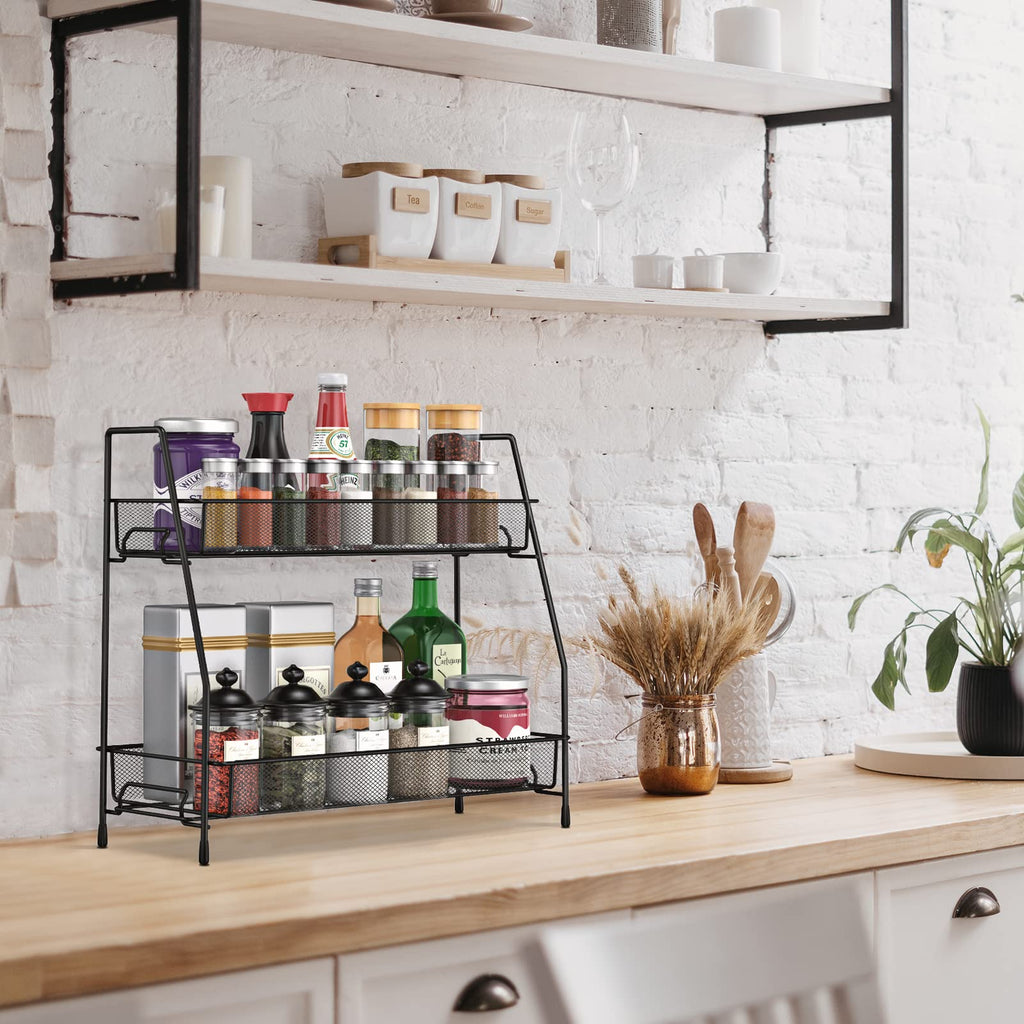 SPISPI Countertop & Cabinet Storage Organizer Rack