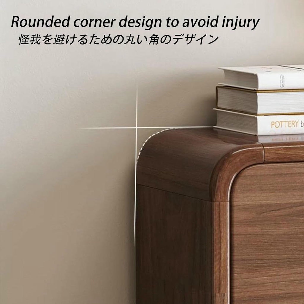 Modern Narrow Hallway Shoe Cabinet with Hidden Storage