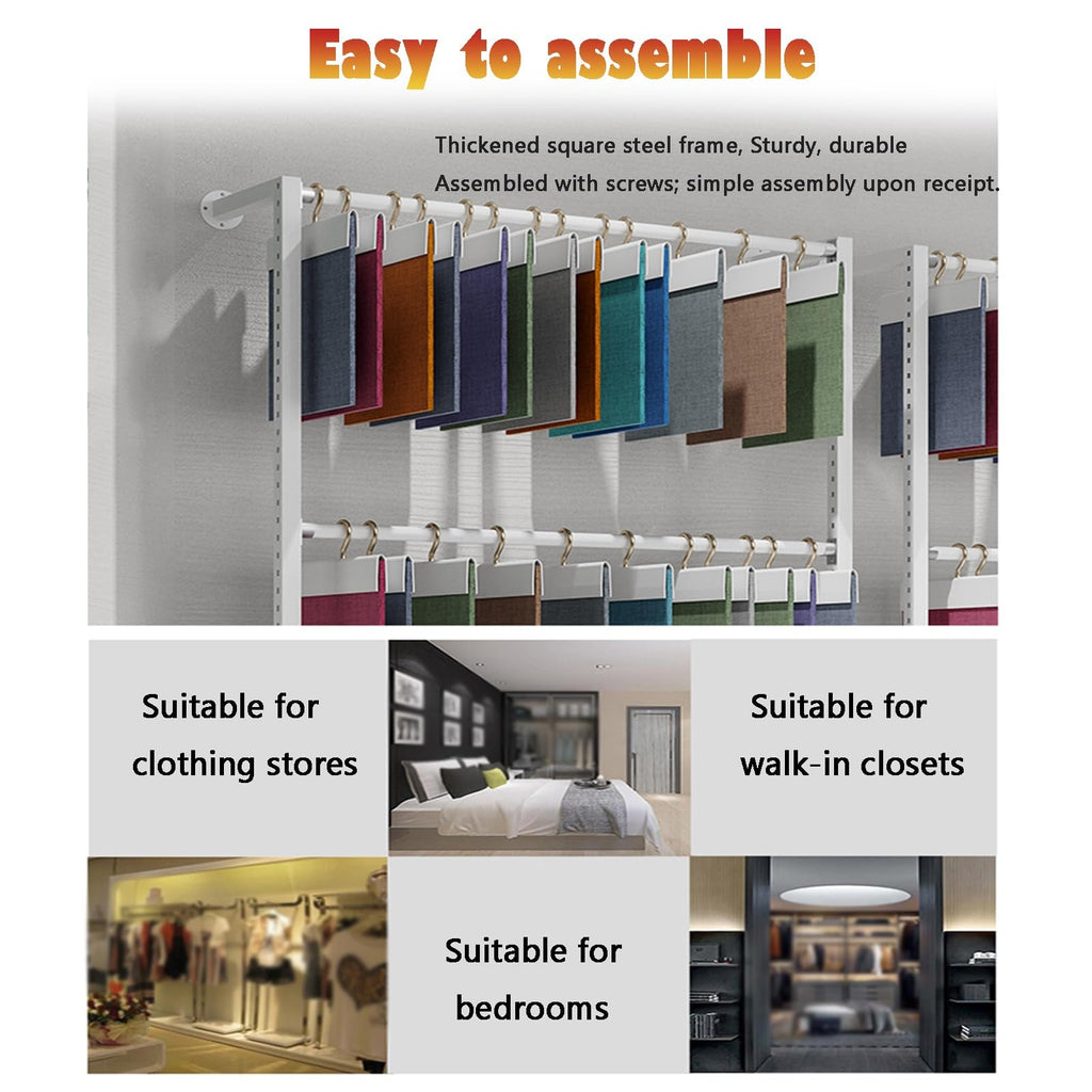 Adjustable Multi-Layer Textile & Rug Storage Hanger