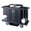 Large Heavy-Duty Rolling Laundry Cart with 8-Inch Wheels