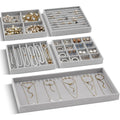 Cinnvoice Stackable Jewelry Organizer Tray for Drawers
