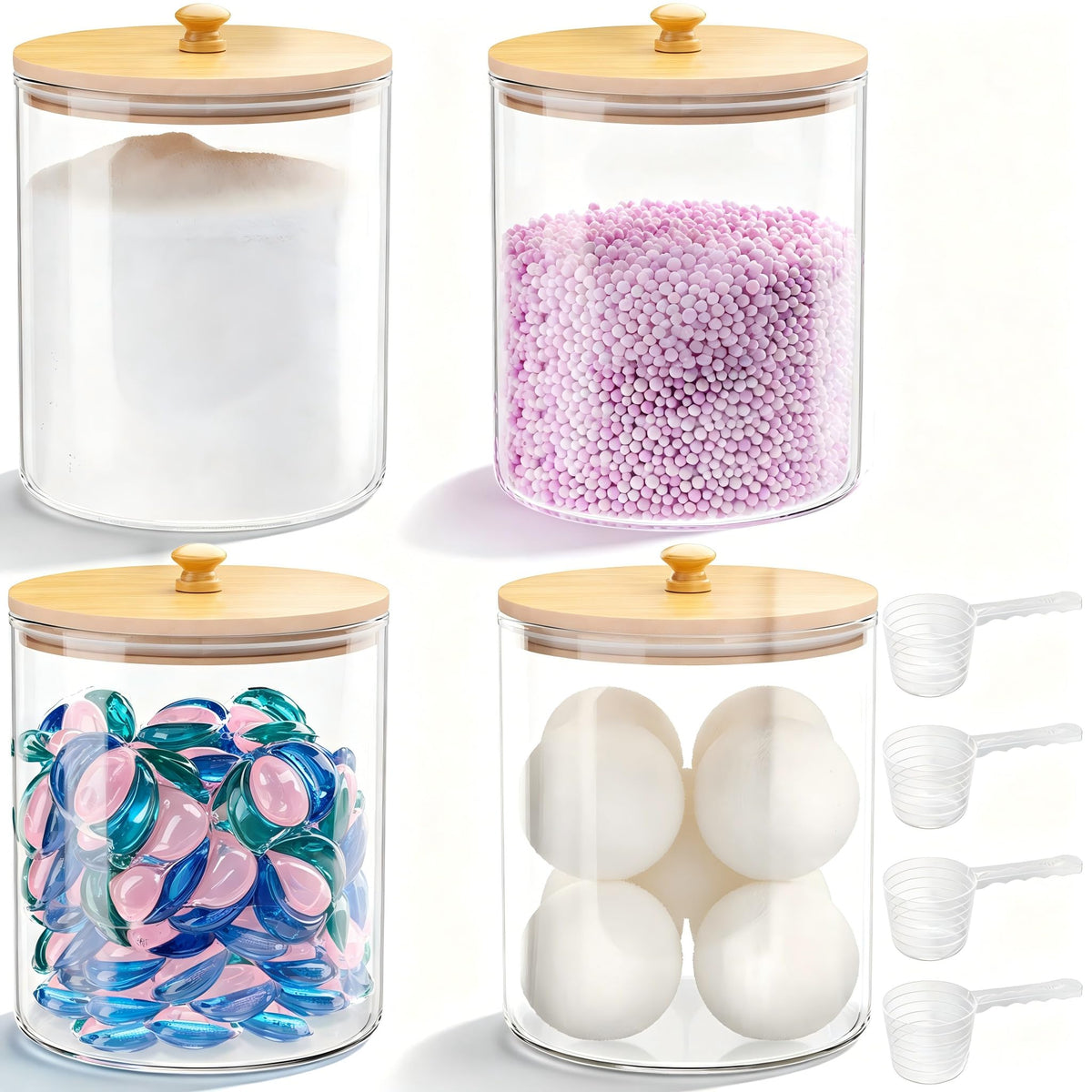 HomePekite Laundry Pod Storage Container & Organizer