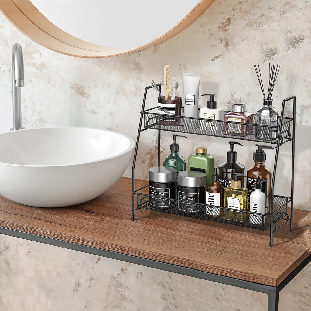 SPISPI Countertop & Cabinet Storage Organizer Rack