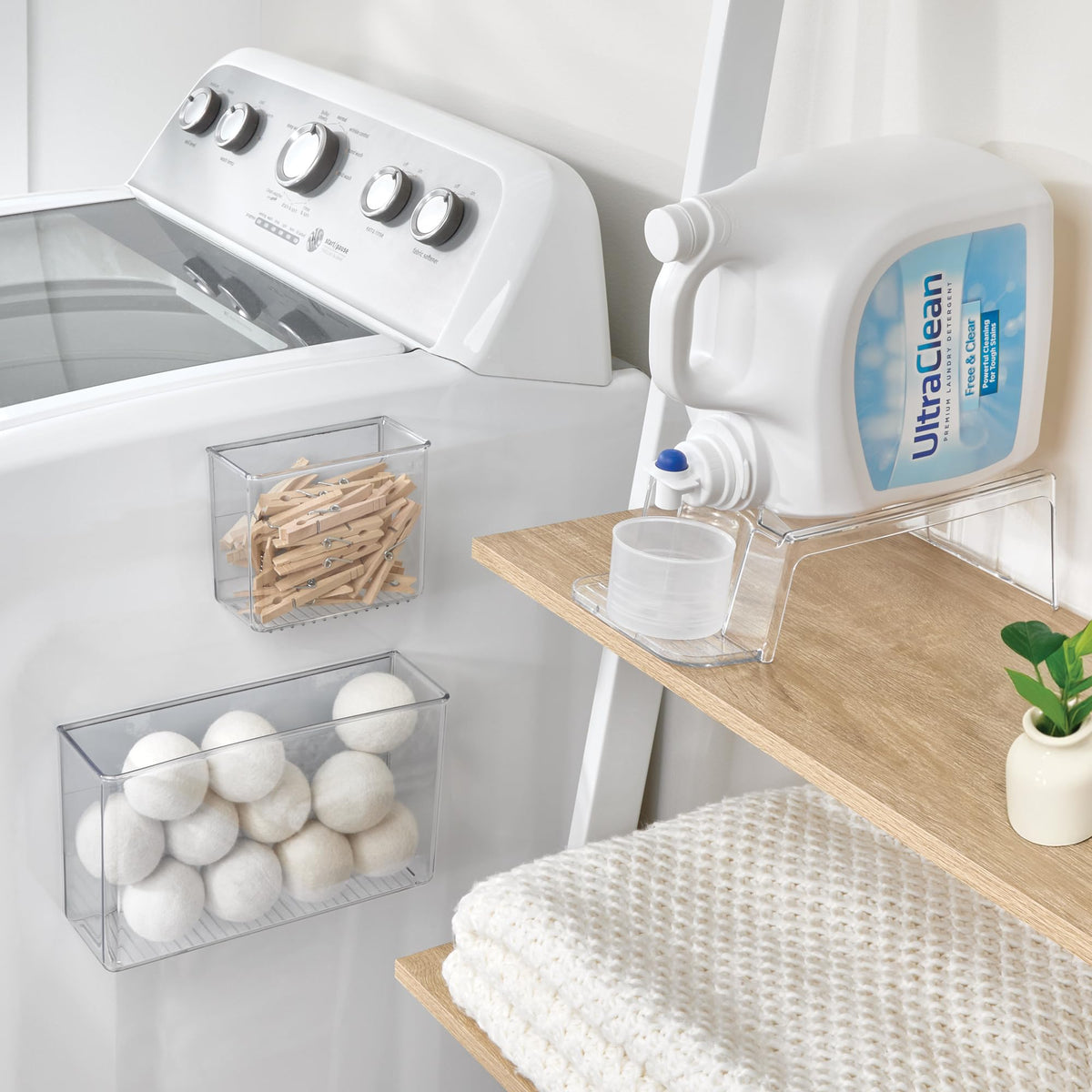 iDesign Liquid Laundry Detergent Holder & Organizer