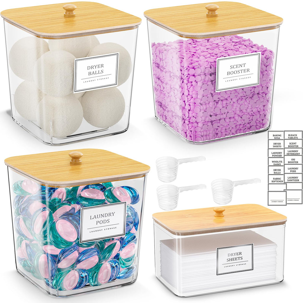 HomePekite Laundry Pod Storage Container & Organizer