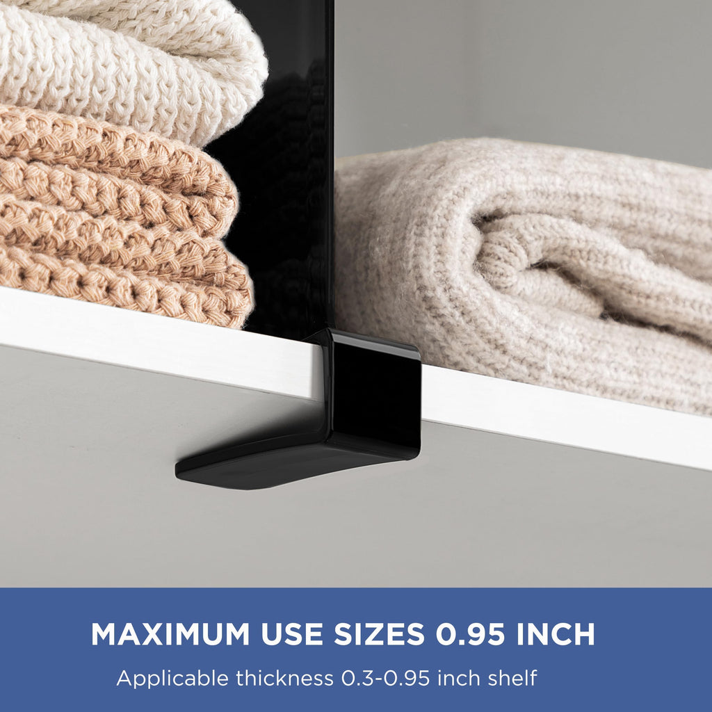 HBlife Shelf Dividers for Closet & Cabinet Organization