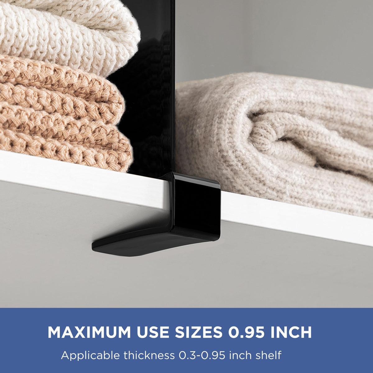 HBlife Shelf Dividers (2/4/6/8/10/12PCS), Style 1