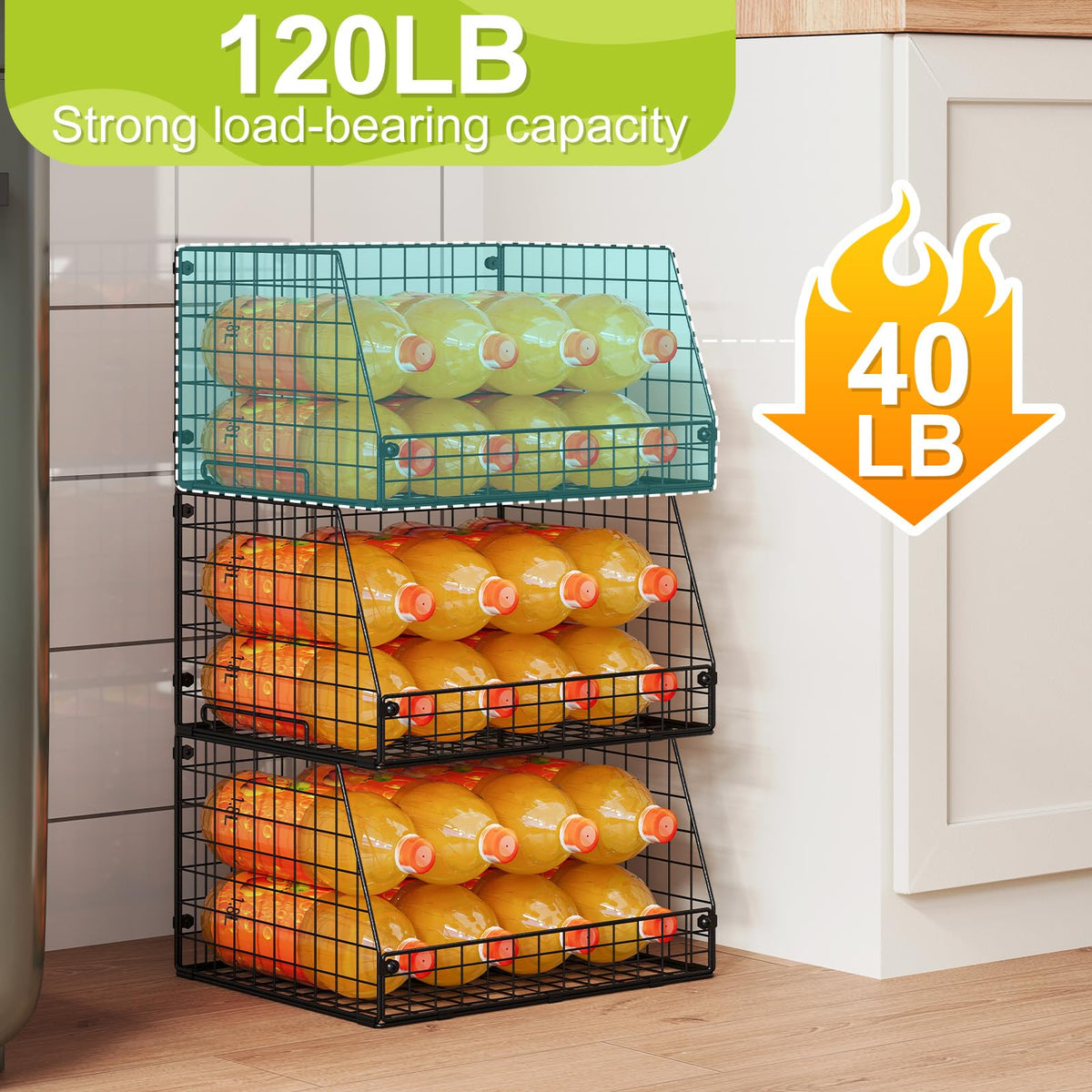Stackable Wire Baskets 20260818