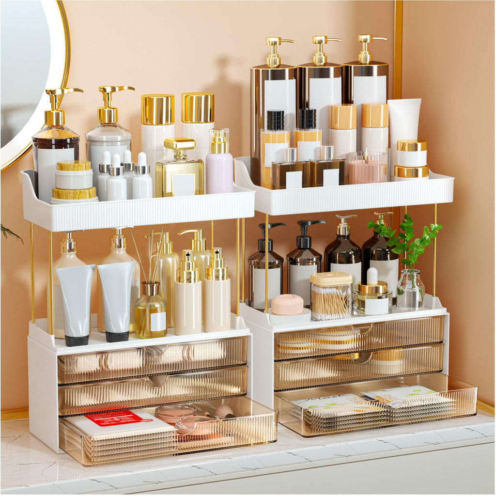 Versatile Makeup, Perfume & Bathroom Counter Organizer
