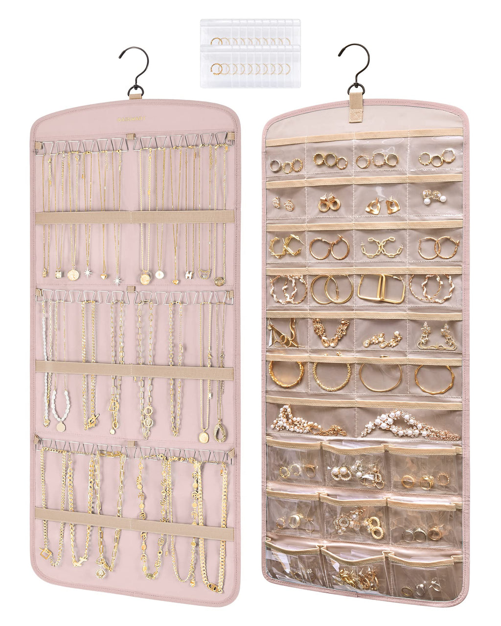 BAGSMART Hanging Jewelry Organizer for Closet Storage