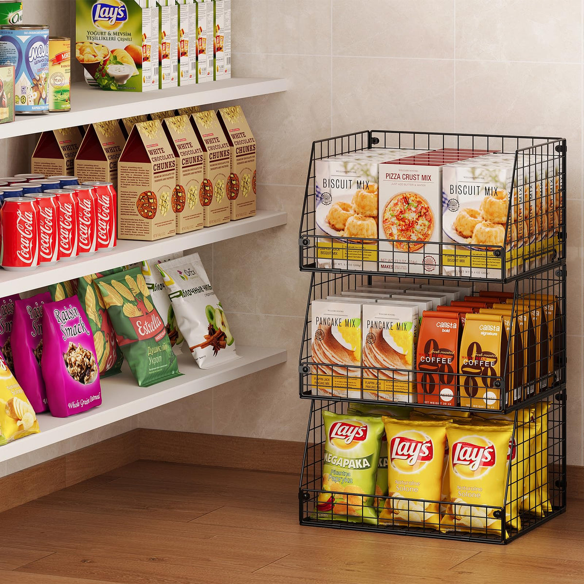 Stackable Wire Baskets 20260818