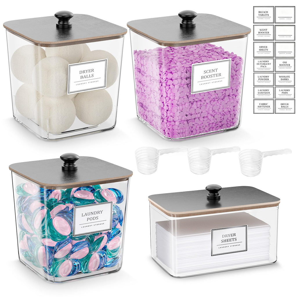 HomePekite Laundry Pod Storage Container & Organizer