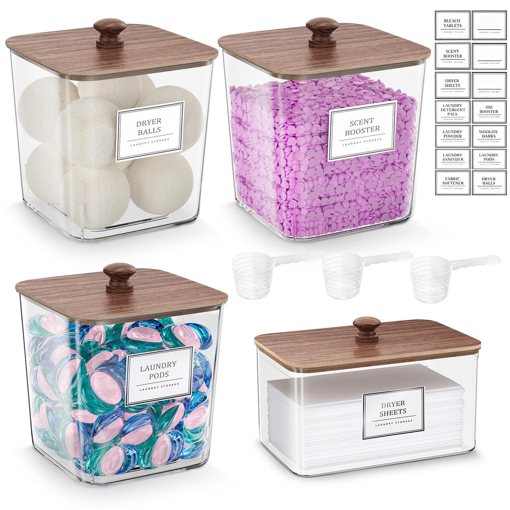 HomePekite Laundry Pod Storage Container & Organizer