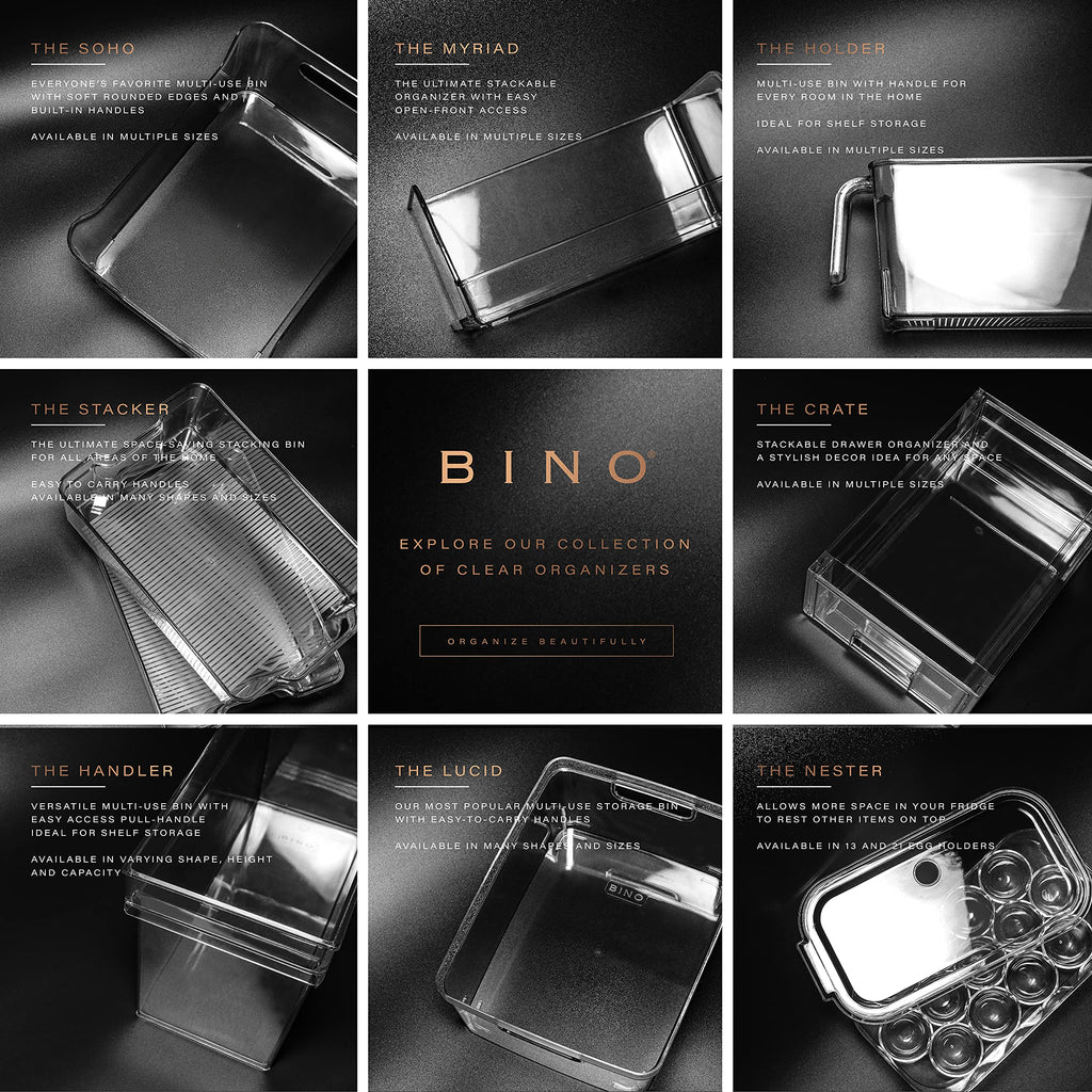 BINO Handler Multi-Use Storage Bins with Built-In Handles
